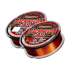 SUNLINE 射手機槍鑄造釣魚線 150m 2p, 布朗新