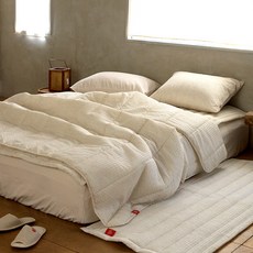 보웰 냉감 삼베 시어서커 여름 차렵이불 세트