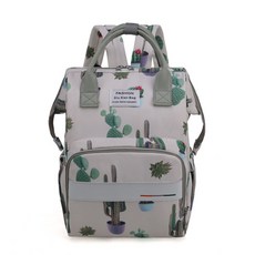 JH Company 植物印花大容量後背包, 仙人掌款