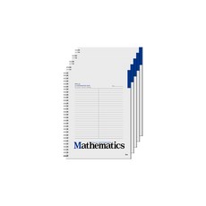 ibis 半座鐵筆記本, 灰藍色, 5個