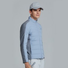 ELLE GOLF 男士運動衫拼色混搭羽絨外套 6172053