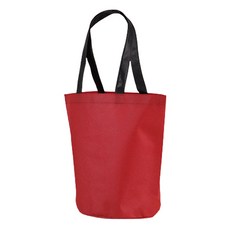 리빙앤도 다용도 기프트 쇼핑 토트백 L, 레드, 1개