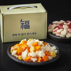 떡찌니 행운가득 떡국떡 선물세트 1호, 600g, 1세트