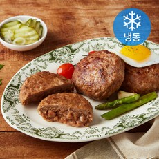 바른웰 한돈한우 프랭크 스테이크 10개입 (냉동), 1kg, 1개