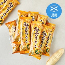 롯데웰푸드 찰옥수수 카라멜팝콘맛 아이스크림 (냉동), 24개, 1개입, 140ml