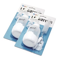 DIIL Kallipet 寵物寶寶哺乳奶瓶套組, 白色, 2套