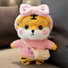 미니미 스타일 호랑이 중에 제일 귀여운 호랑이 쿠션, 타입 19