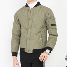 perspire Mineflow 男士高爾夫鈕扣鋪棉夾克 DAJF4