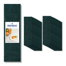 SSGSSAK 強力多功能綠色菜瓜布, 20個, 1入