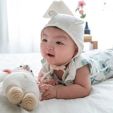 SCANDI mom 竹纖維蝴蝶包巾 M號