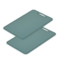 Young Market矽膠砧板 2入, 印地綠