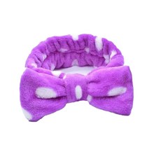 Noob Noop Candy Crush Dot 洗臉髮帶, 1個, 紫色