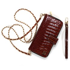 SMC Lee Mann 斜挎包手機錢包日記本套+手帶+長帶