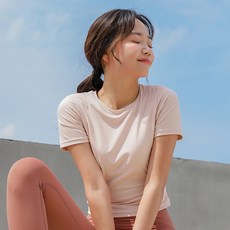 컴포트랩 여성용 크롭 스포츠 브라탑