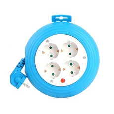 La For You 露營圓形懸掛式多捲盤線藍色 4, 3m, 1個