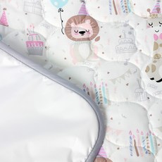 wisemama 孩童用圖案防水墊, 派對款