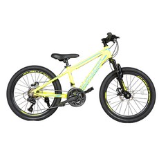 서브루나 지오닉스 240D 21단 알루미늄 MTB 자전거, 매트블랙 네온라임, 159cm, 1개