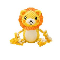 By Gome 狗狗 ZOOZOO FRIENDS 響紙發聲絨毛玩具 18 x 11 cm, 萊恩, 1個