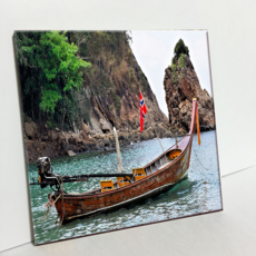 HTP 挪威國旗船磁磚 C2162