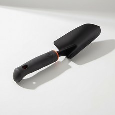 Malltoday 植物管家 花園鏟 多用途植苗鏟 土鏟 鏟子 園藝工具 02 黑色手柄窄鏟, 1個