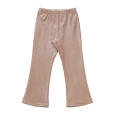 URAVI 天鵝絨羅紋緊身喇叭褲