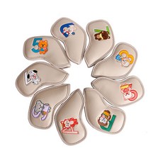 Early Ports高爾夫球鐵桿套 9個入, 米色