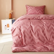 라뽐므 리플라워 구스이불 + 데인티 이불커버 + 베개커버 세트, 로즈, 이불(사계절용)+이불커버+베개커버 세트