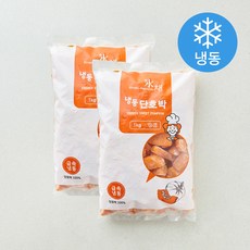 아침과저녁 죽용 단호박 (냉동), 2개, 1kg