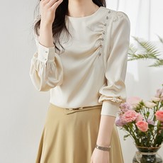 포플러앤씨 에네스 셔링 블라우스 P24SPBL120703