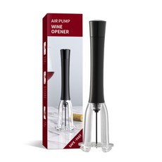 氣壓式軟木塞開瓶器 RD_177, 黑色的, 1個