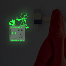 Starium 室內牆面裝飾重點貼紙 小王子, 綠色