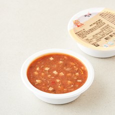 짱죽 덮밥 한우 라구소스, 100g, 1개