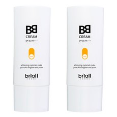 Briall HOMME 男士亮白防曬BB霜 SPF35 PA+++ 40ml, 22 自然淺膚色, 2個