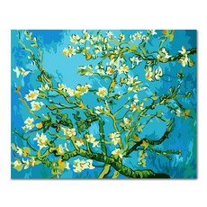 ADICO DIY 繪畫梵高的杏仁花樹 PH08 50 x 40cm, 混色