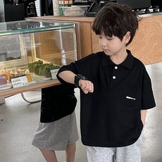 CONTIKIDS 兒童透氣蝙蝠領T恤