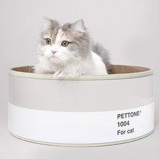 Pettone 貓咪罐頭貓抓板, 1個, 灰色