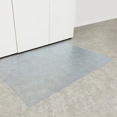 쾌청 PVC 방수 주방매트, 투명