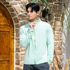 헤링본 남성용 집업 래쉬가드 루즈핏 빅사이즈 긴팔 상의 RC903M