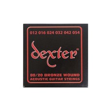 dexter guitar 80/20 青銅民謠吉他弦, 混合顏色, 單品