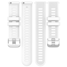 Finistrap 人字紋黑色錶帶, 白色, 1個