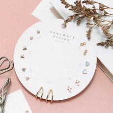 兒童日常耳環 7款 2入