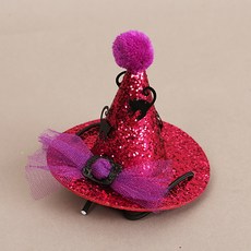 반려동물 할로윈 모자, PINK, 1개