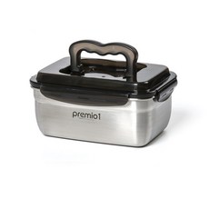 키친아트 스텐304 프리미오1 전해 무연마 김치통 2호, 3.6L, 1개