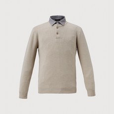 TREMOLO 男款圓領亨利領假兩件針織衫 BP4Z840138