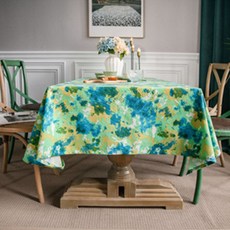 JCP 페인트 아트 테이블커버, 그린, S, 1개