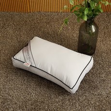 I'm Living 增量 Black Line 飯店用奈米 Fill-ever 柔軟枕芯, 白色, 1個