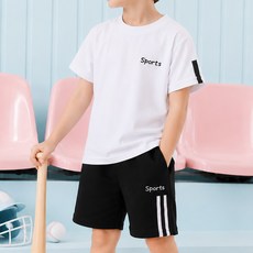 Hey Junie 涼感網眼雙線條短袖上衣 + 下身套裝