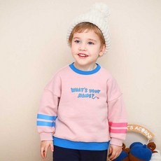 mollimelli 兒童亮點怪獸刷毛大學T恤