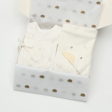 Tartine et Chocolat 嬰兒用 Oliver 肚衣 + 包巾組