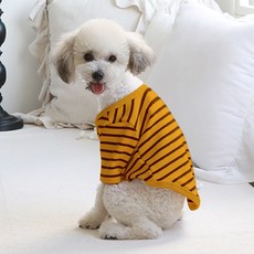 petit dog 寵物馬雅開襟衫 DK030, 芥末色